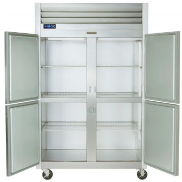 Traulsen G22000 2 Section Half Door Reach In Freezer - Left / Right Hinged Doors - 45.89 cu. ft.