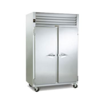 Traulsen RDT232DUT-FHS - 2 Section Spec-Line D-Width Solid Door Refrigerator/Freezer