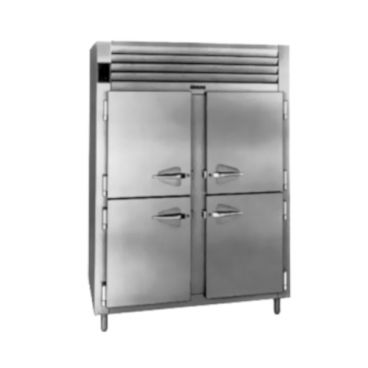 Traulsen RDT232NUT-HHS - 2 Section Spec-Line N-Width Solid Half Door Refrigerator/Freezer
