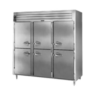 Traulsen RDT332WUT-HHS - 3 Section Spec-Line W-Width Solid Half Door Refrigerator/Freezer