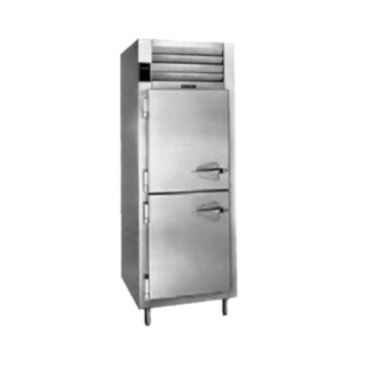Traulsen RLT132DUT-HHS Stainless Steel 17.7 Cu. Ft. One-Section Solid Half Door Narrow Reach-In Freezer - Specification Line