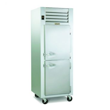 Traulsen RLT132EUT-HHS Stainless Steel 26 Cu. Ft. One Section Half Door Extra Wide Reach In Freezer - Specification Line