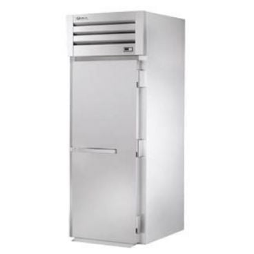 True STA1HRI89-1S Spec Series 1-Section 35" Wide 89" High Full-Height Solid Swing Door Insulated Roll-In Heated Holding Cabinet With Stainless Steel Exterior And Aluminum Interior, 115/208-230V 2000 Watts