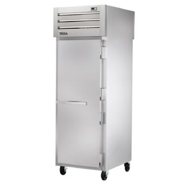 True STG1HPT-1S-1S Spec Series 1-Section 27 1/2" Wide Full-Height Solid Swing Door Insulated Pass-Thru Heated Holding Cabinet With Stainless Steel Door With Aluminum Sides And Interior, 208-230V 1500 Watts
