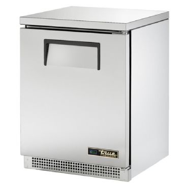 True TUC-24F-HC_LH 24” Solid Door Under-Counter Freezer With Left Hinge And Hydrocarbon Refrigerant - 115V