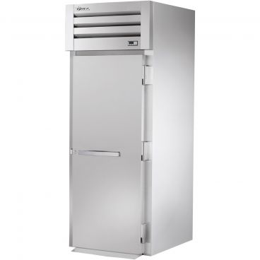 True STG1RRI-1S Spec Series 1-Section 35" Wide Solid Swing Door Insulated Roll-In Refrigerator With Stainless Steel Door With Aluminum Sides And Interior, 115V