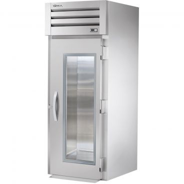 True STR1RRI-1G Spec Series 1-Section 35" Wide Glass Swing Door Insulated Roll-In Refrigerator With Stainless Steel Exterior And Interior, 115V