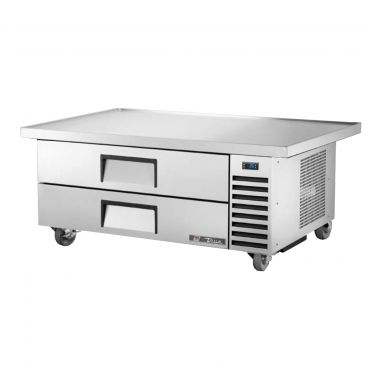 True TRCB-52-60 60 Inch Two Drawer Refrigerated Chef Base With R513 Refrigerant 115 Volt