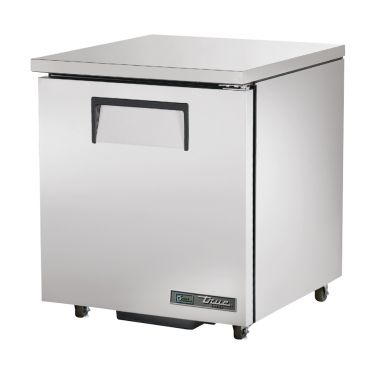 True TUC-27F-ADA-HC 27-5/8” ADA Compliant Solid Door Under-Counter Freezer With 16 Food Pans And Hydrocarbon Refrigerant - 115V