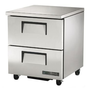 True TUC-27F-D-2-HC 27-5/8” Two Drawer Under-Counter Freezer With Hydrocarbon Refrigerant - 115V