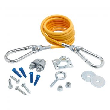 T&S Brass AG-RC Restraining Safe-T-Link Restraining Kit with Hardware, 60" Cable