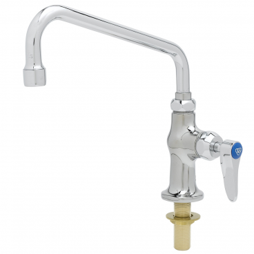 T&S Brass B-0205-060X-CR Single Hole Deck Mounted Pantry Faucet With 8” Swing Nozzle And Cerama Cartridge