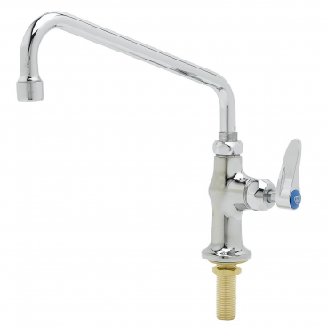 T&S Brass B-0205-061X-CR Single Hole Deck Mounted Pantry Faucet With 10” Swing Nozzle And Cerama Cartridge