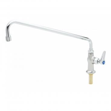 T&S Brass B-0205-M Master Pack Single Hole Deck Mounted Pantry Faucet With 18” Swing Nozzle And Lever Handle