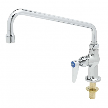 T&S Brass B-0206-M Master Pack Single Hole Deck Mounted Pantry Faucet With 12” Swing Nozzle And Lever Handle