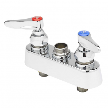 T&S Brass B-1100-LNM Master Pack 3-1/2” Center Deck Mounted Workboard Faucet Without Nozzle