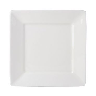 Tuxton ABU-004 Napa 8-1/2" Square Pearl White China Plate