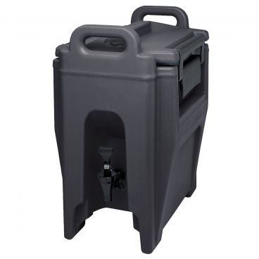 Cambro UC250110 Black 2-3/4 Gallon Ultra Camtainer Insulated Beverage Dispenser
