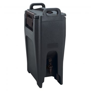 Cambro UC500110 Black Ultra Camtainer 5.25 Gallon Insulated Beverage Carrier