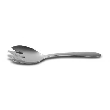 Dexter Russell 314385 Basics Series Stainless Steel 9" Notched-Style Salad and Pasta Serving Spoon