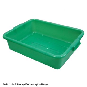 Vollrath 1511-C19 Green 5" Traex Color-Mate Perforated Drain Box