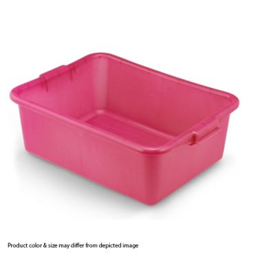 Vollrath 1527-C02 Traex Color-Mate Red Polyethylene 20" x 15" x 7" Food Storage Box