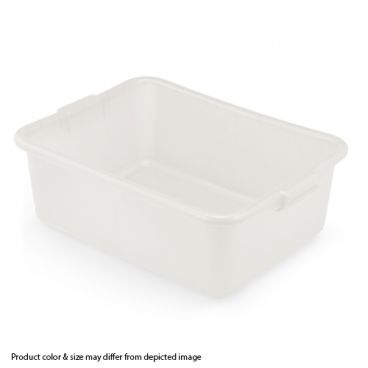 Vollrath 1527-C13 Traex Color-Mate Clear Polyethylene 20" x 15" x 7" Food Storage Box