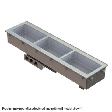 Vollrath 3664030 Short Side 2-Well Drop-In Hot Food Well, 120V