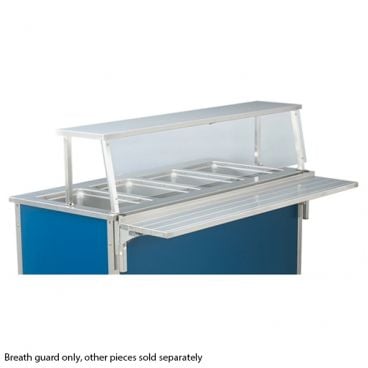 Vollrath 37311 3 Pan Single Deck Classic Cafeteria Breath Guard