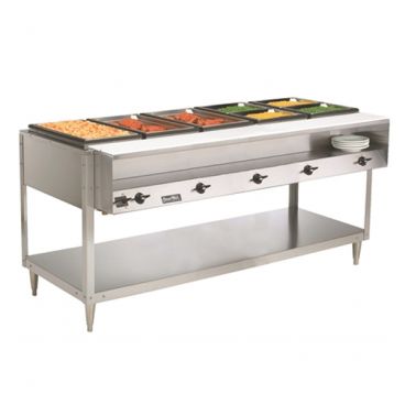 Vollrath 38105 Stainless Steel ServeWell 5-Well Hot Food Table - 120V