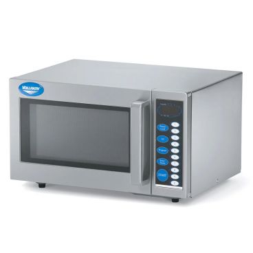 Vollrath 40819 Stainless Steel Commercial Microwave Oven with Digital Controls 120V, 1000W