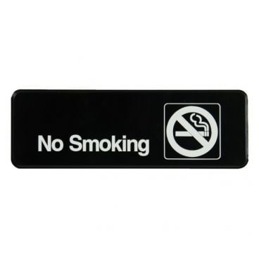 Vollrath 4513 3" x 9" No Smoking Sign