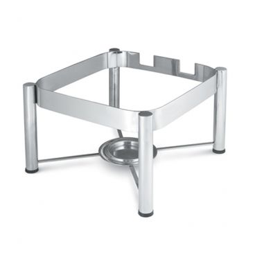 Vollrath 46113 Intrigue Stainless Steel Square Induction Chafer Stand
