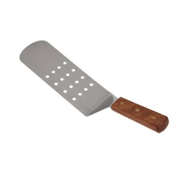 Vollrath 48082 Stainless Steel 14" Hamburger Turner with Perforated Blade