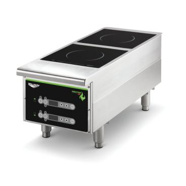 Vollrath 912HIDC Cayenne Heavy Duty Double Induction Hot Plate with Digital Controls 208/240V