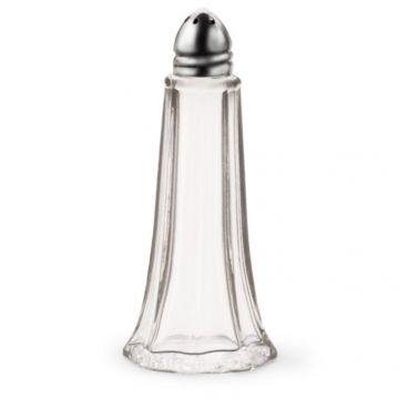 Vollrath 1003 1 oz. Glass Traex Dripcut Elegance Collection Salt & Pepper Shaker
