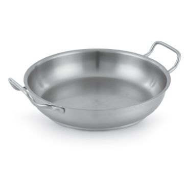 Vollrath 3156 Stainless Steel Centurion 12 1/2" French Omelet Pan
