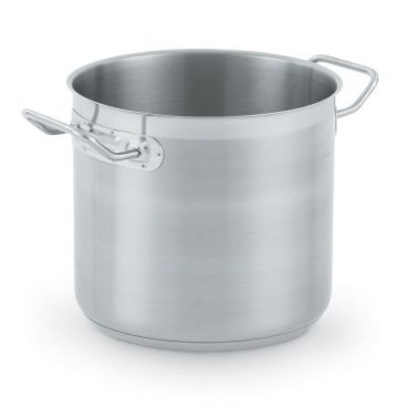 Vollrath 3513 Stainless Steel Optio 53 Qt. Stock Pot with Lid