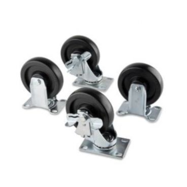 Vollrath 38099 4" Swivel Casters for Vollrath ServeWell Hot and Cold Food Tables - 4/Set