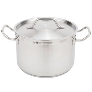 Vollrath 3902 Stainless Steel Optio 6 3/4 Qt. Sauce Pot with Cover