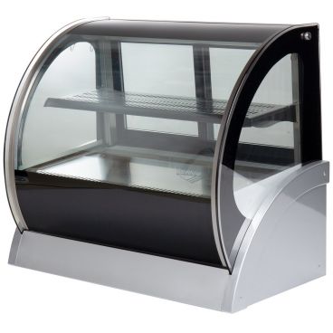 Vollrath 40852 Countertop Refrigerated 36" Curved Glass Display Cabinet