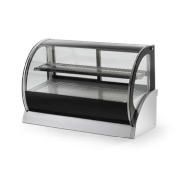 Vollrath 40855 36" Curved Glass Heated Countertop Display Cabinet