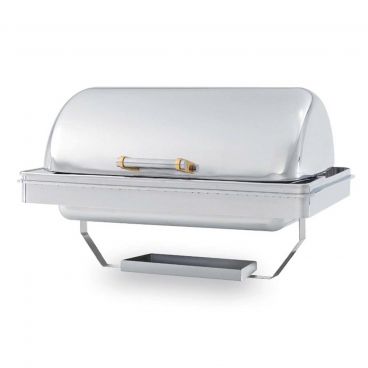Vollrath 46258 9 Quart Stainless Steel Fully Retractable Rectangular Chafer