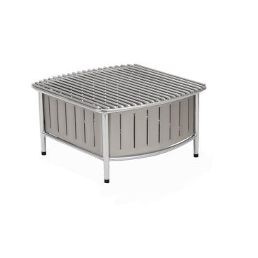 Vollrath 4667480 Natural 16" x 16" x 7 1/2" Small Buffet Station w/ Wire Grill
