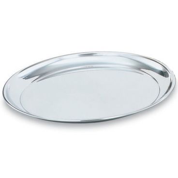 Commercial Service VollrathTray Mirror Finish Stainless Steel Oval Platter 17/12 