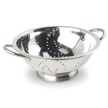 Vollrath 47974 Stainless Steel 14 Qt. Colander with Footed Base