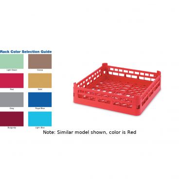 Vollrath 52682-03 Signature X-Tall Full Size Red Open Rack