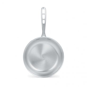 Vollrath 67112 Aluminum Wear Ever 12" Fry Pan with Natural Finish and Plated TriVent Handle