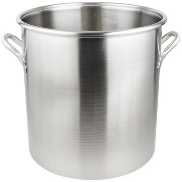Vollrath 77640 Stainless Steel 57 1/2 Qt. Tri Ply Stock Pot