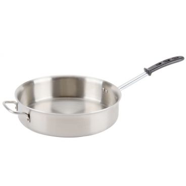 Vollrath 77746 Stainless Steel Tribute 6 Qt. Saute Pan with Helper Handle
